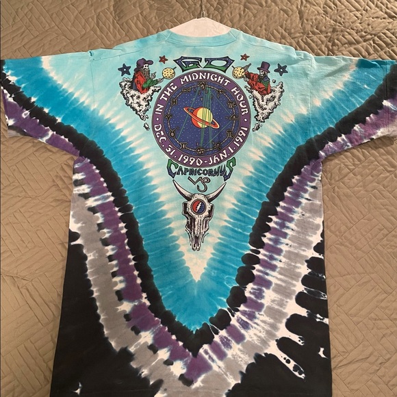 Grateful Dead Shirt Vintage New Years Eve 1990 - Picture 2 of 11